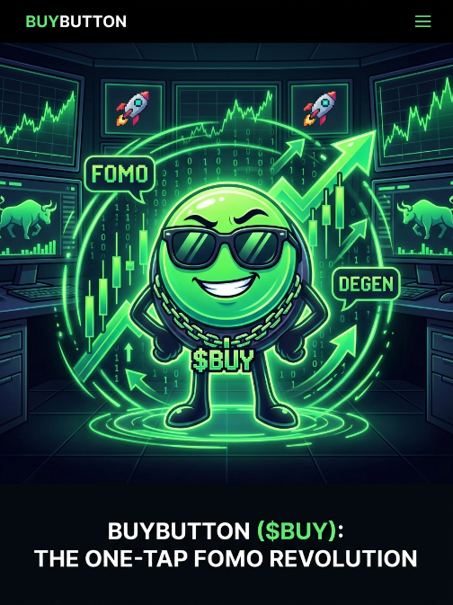 BUYBUTTON lore illustration — the moment before the click